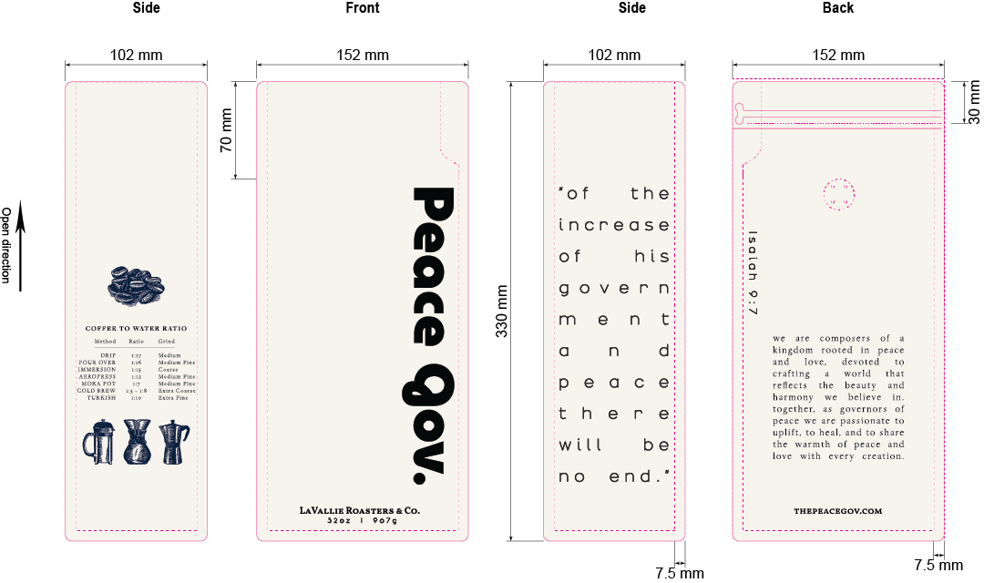 Coffee Layout Design